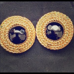Vintage Chanel earrings. 1985
